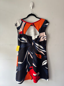 Robe bleue/blanche/rouge motif, pas manche | VLAC-86 (XL)