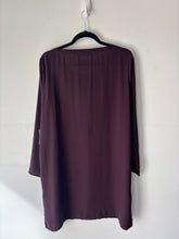 Charger l&#39;image dans la galerie, Robe prune | KLAV-01 (L)
