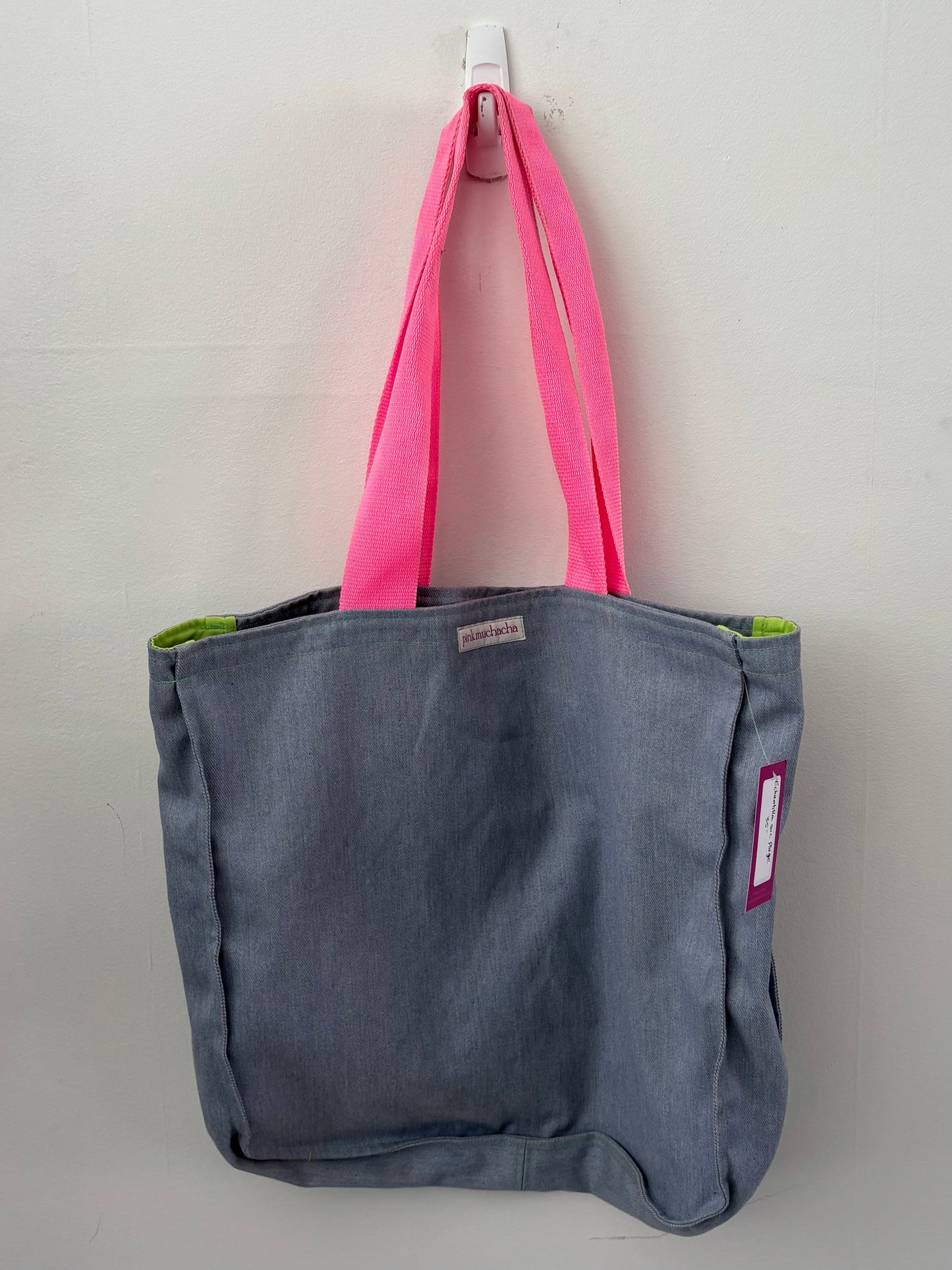 Echantillon sac de plage jeans | Pinkmuchacha