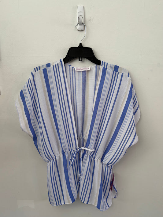 Echantillon kimono court rayé lavande/blanc | Pinkmuchacha | (O/S)