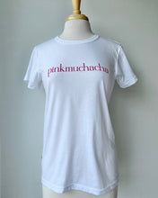 Charger l&#39;image dans la galerie, T-Shirt blanc manches courtes PKM (Pinkmuchacha)
