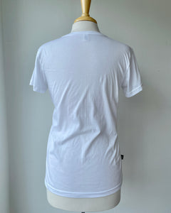 T-Shirt blanc manches courtes PKM (Pinkmuchacha)