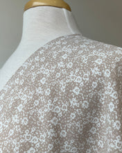 Charger l&#39;image dans la galerie, Kimono Court petit imprimé beige (Pinkmuchacha)
