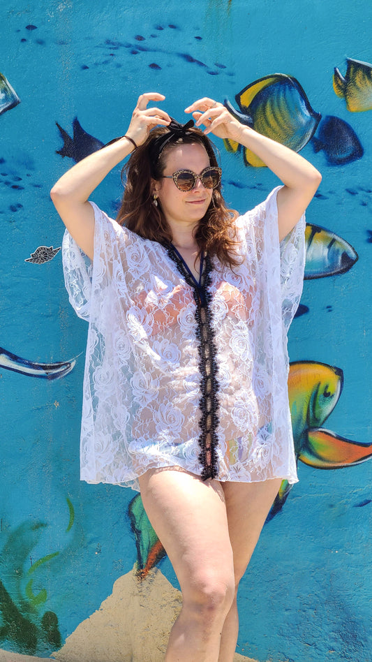 Caftan en dentelle | Maho (Pinkmuchacha)