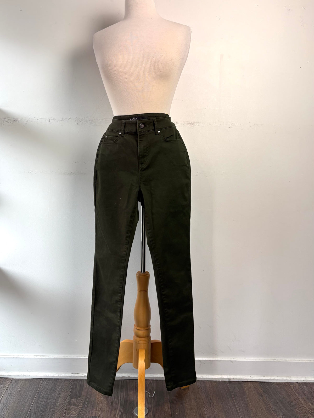 Jeans skinny kaki foncé | MJPIG-17 (S)