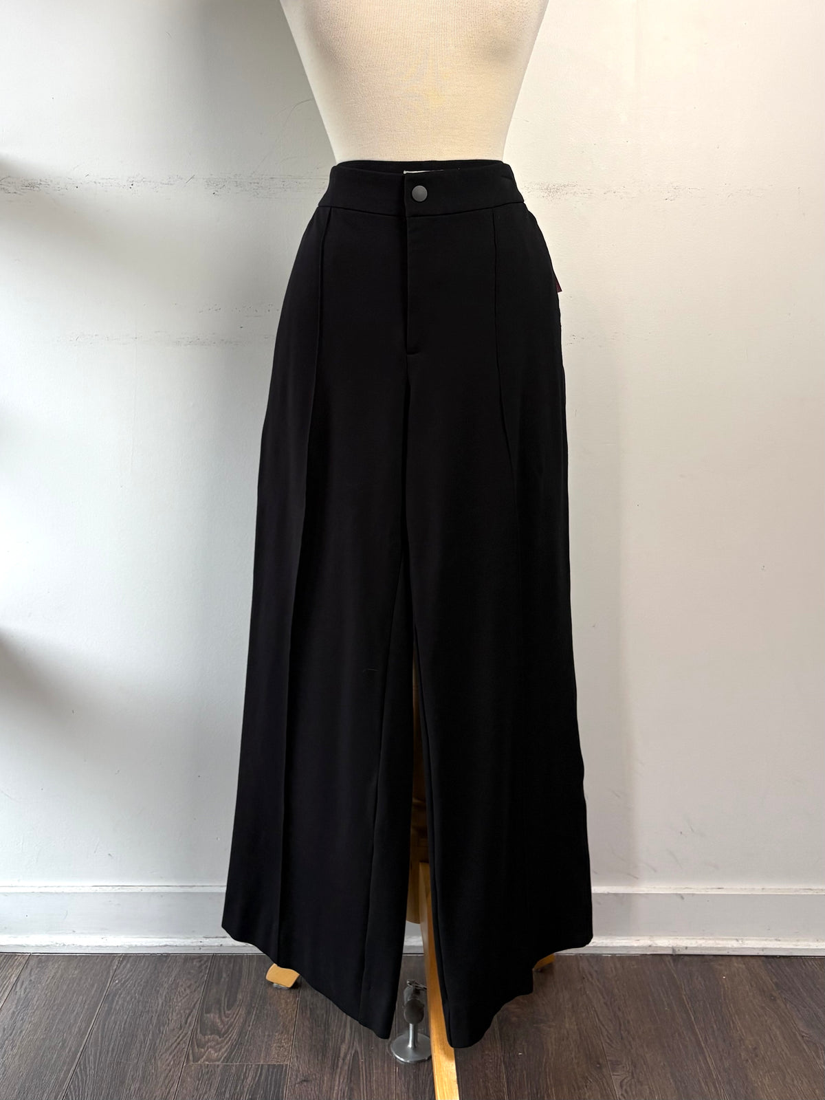 Pantalon large noir, poches | MCAR-02 (14 ans)