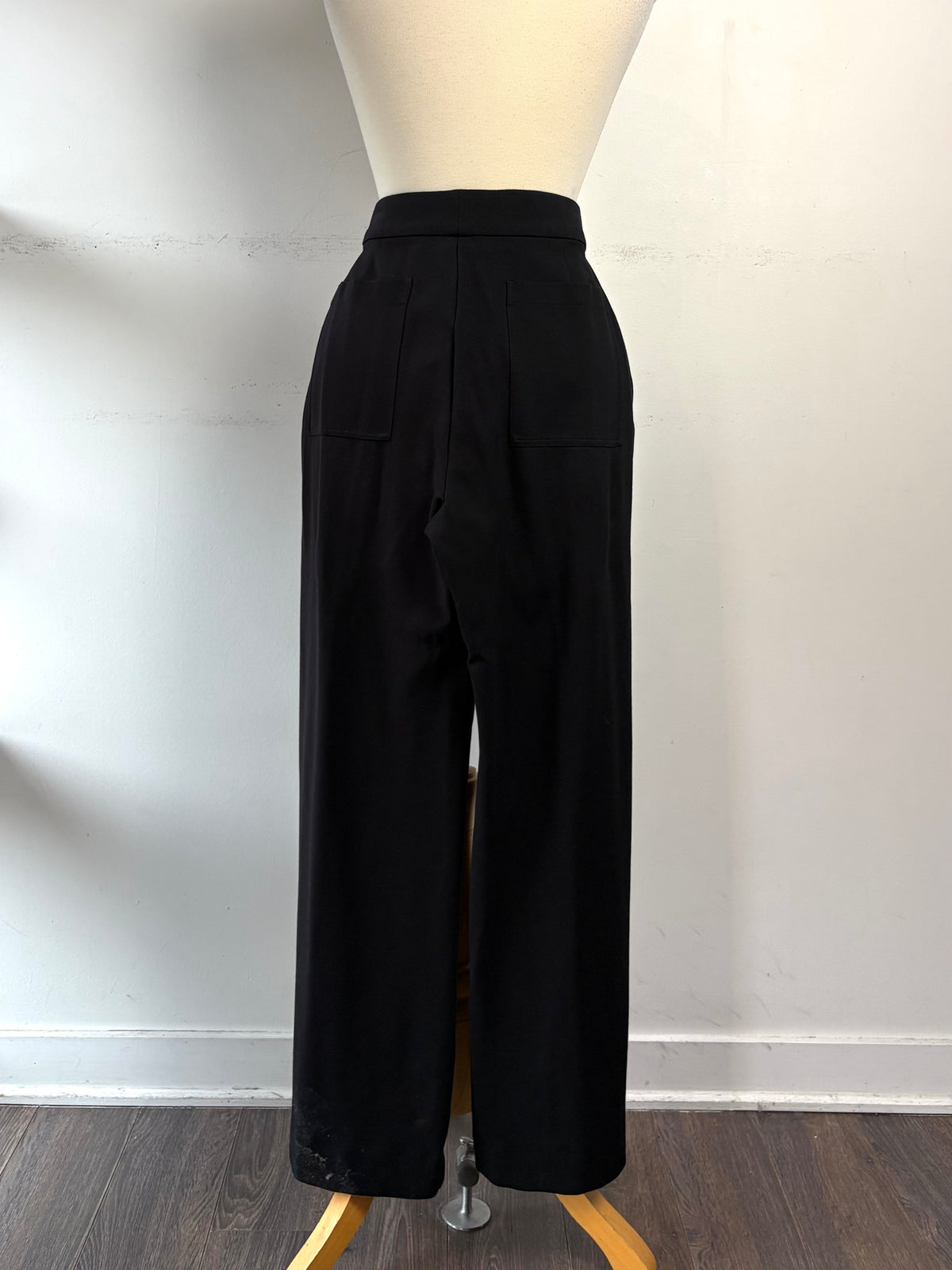 Pantalon large noir, poches | MCAR-02 (14 ans)