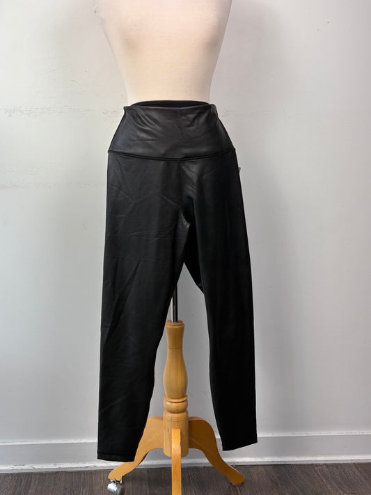 Legging noir faux cuir 7/8 | KCHAM-37 (M)