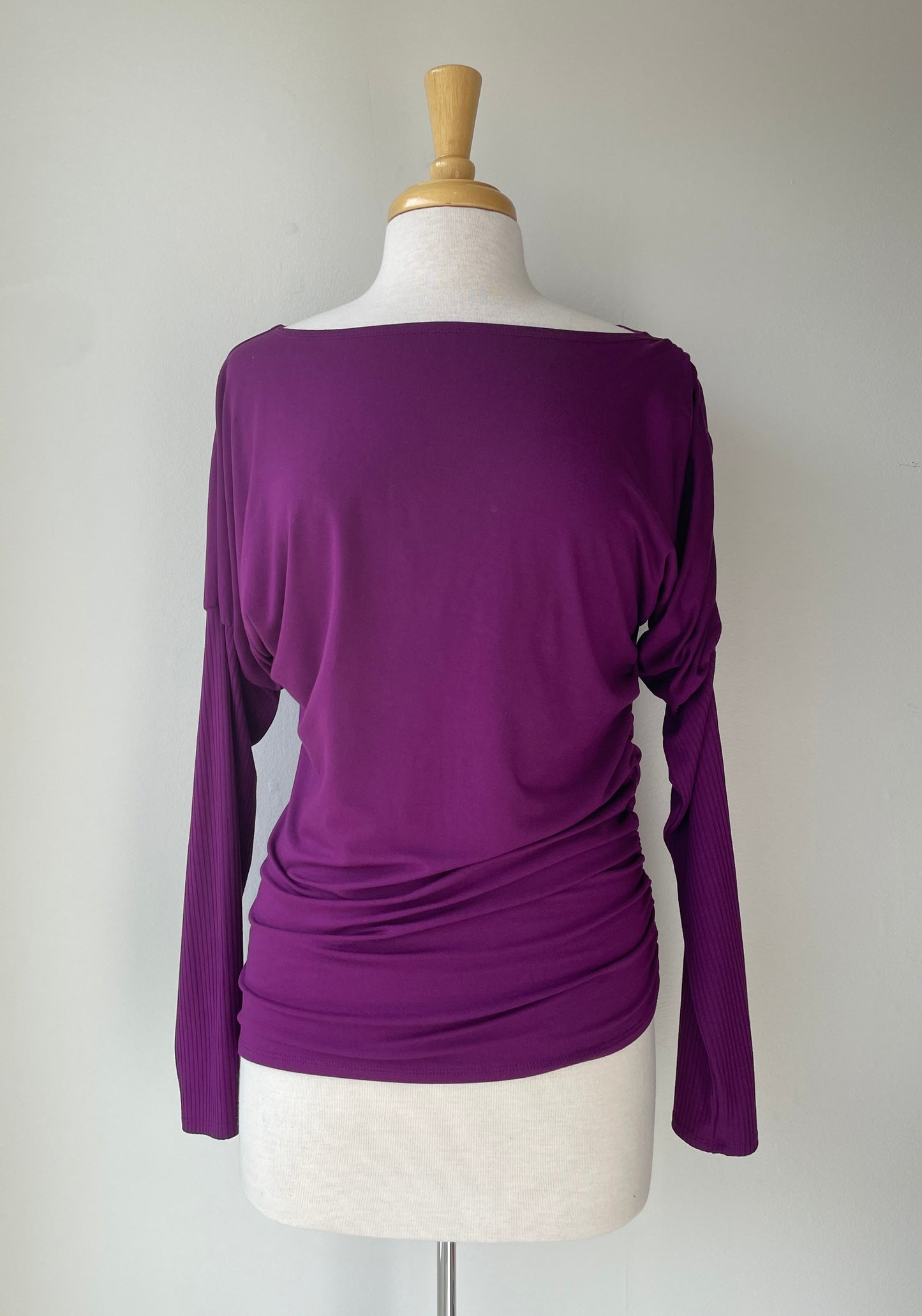 Haut asymétrique froncé | Salomé (Pinkmuchacha)