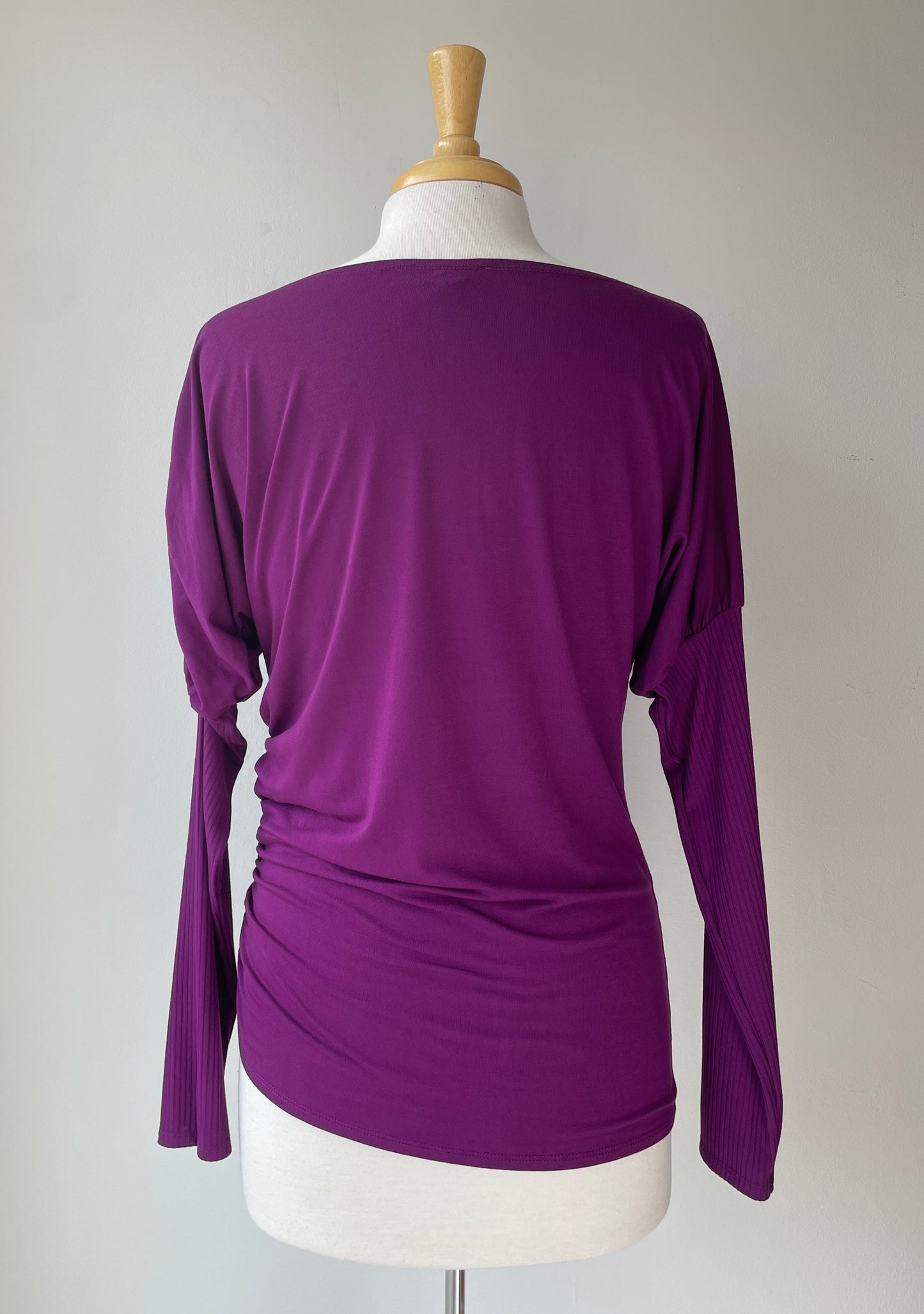 Haut asymétrique froncé | Salomé (Pinkmuchacha)