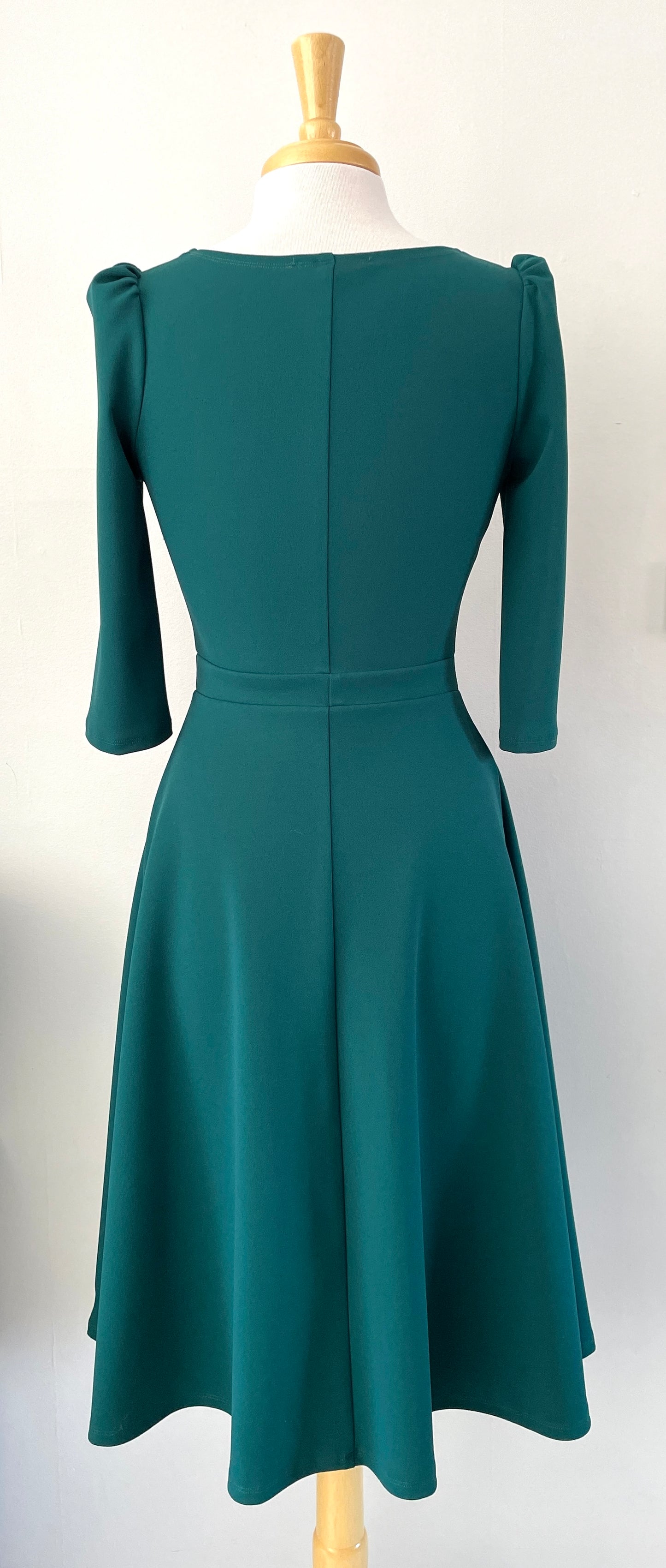 Robe manches 3/4 et plis creux au devant | Hortense (Pinkmuchacha)