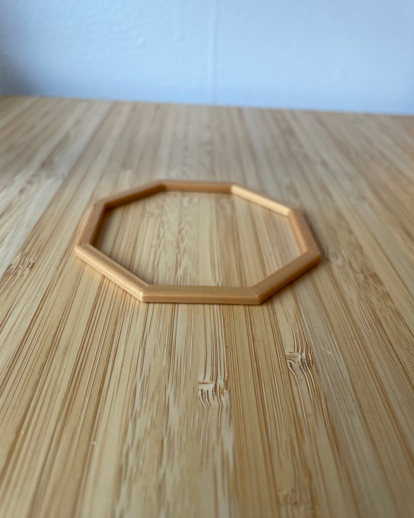 Bracelet Hexagone 3D Mince