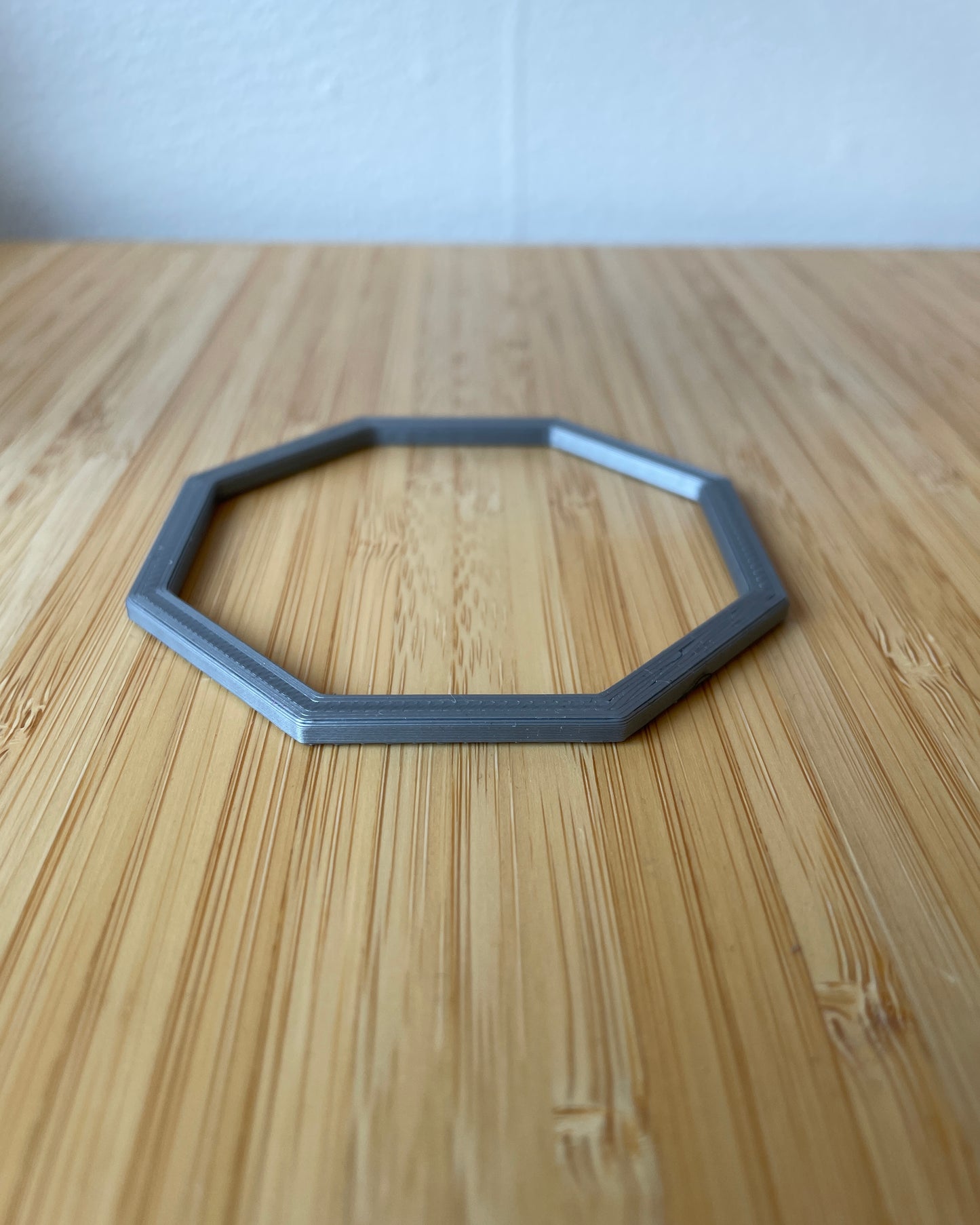 Bracelet Hexagone 3D Mince