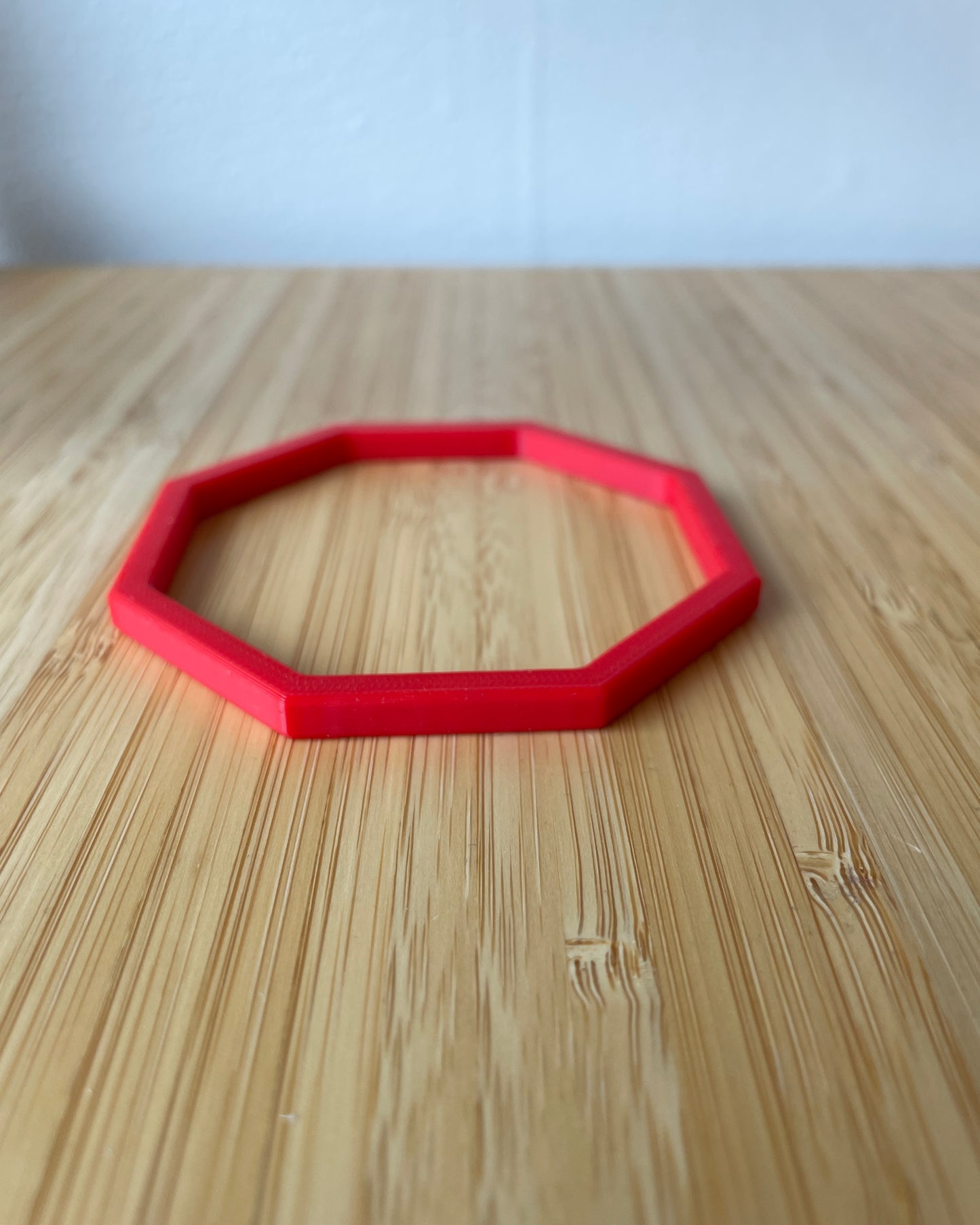 Bracelet Hexagone 3D Mince