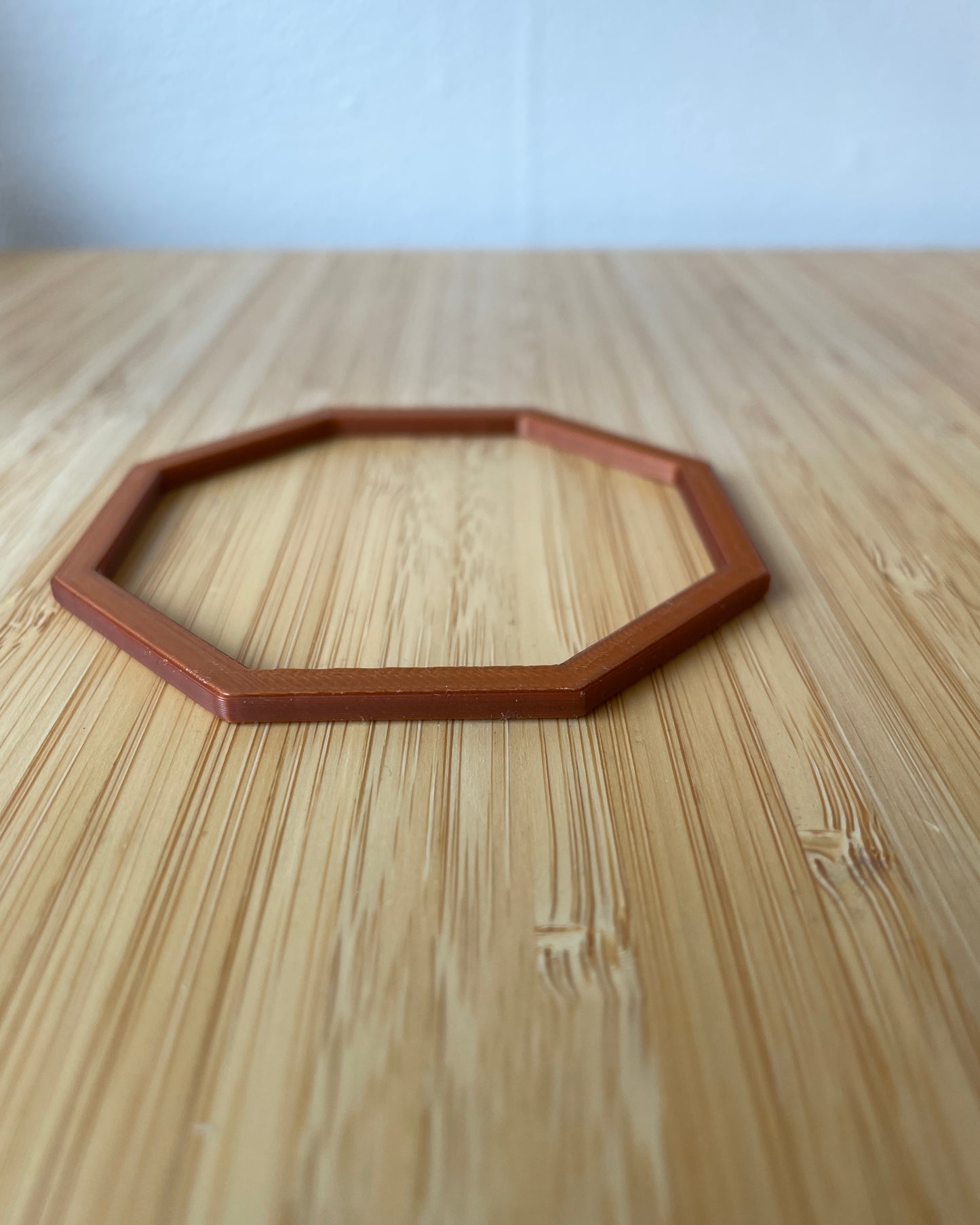 Bracelet Hexagone 3D Mince