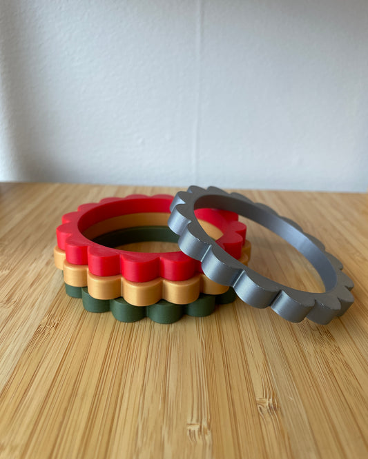 Bracelet floral 3D Moyen