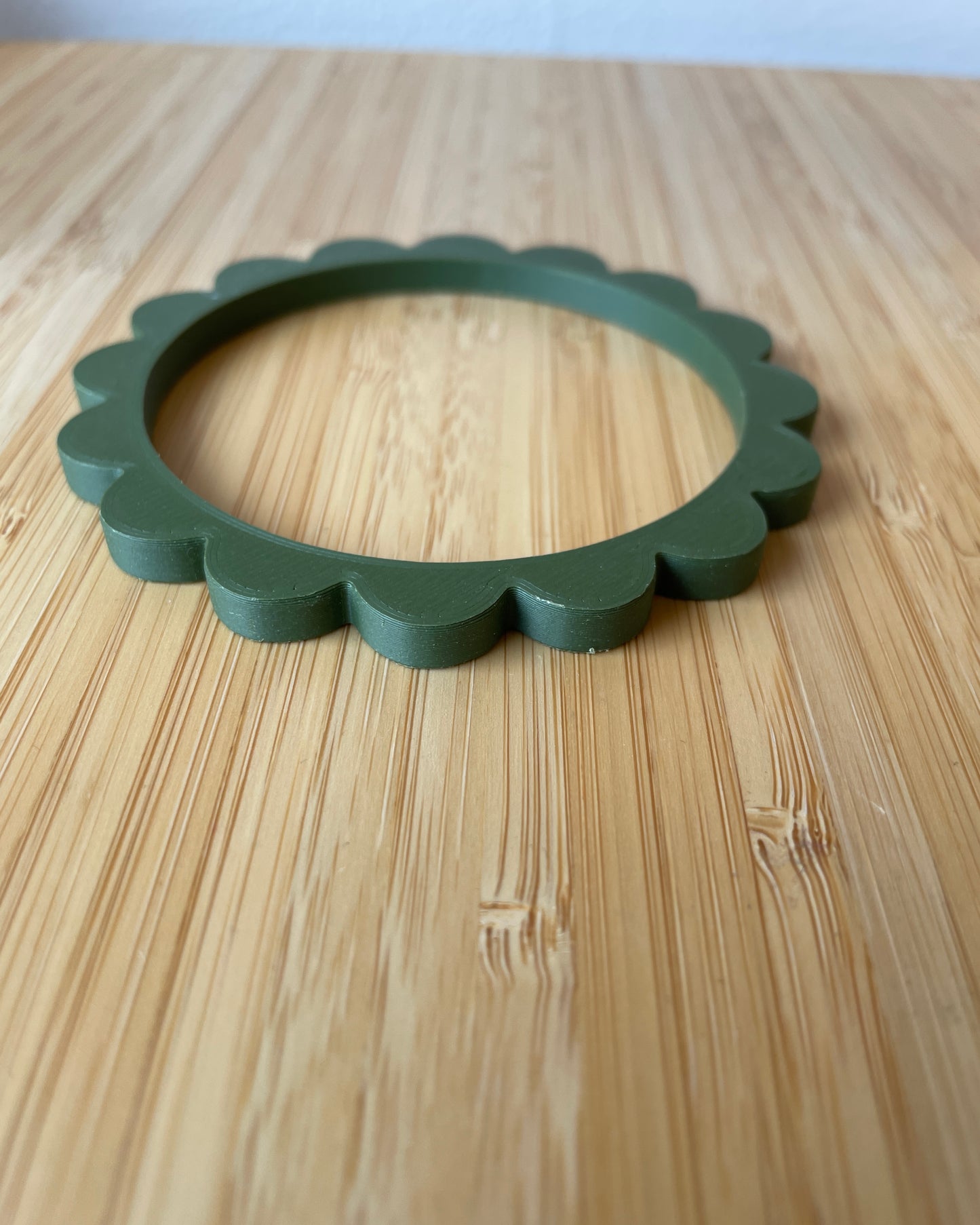 Bracelet floral 3D Mince