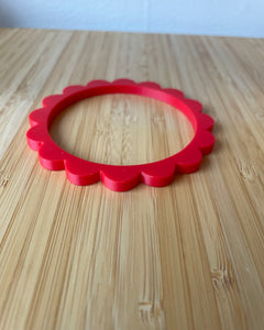 Bracelet floral 3D Mince