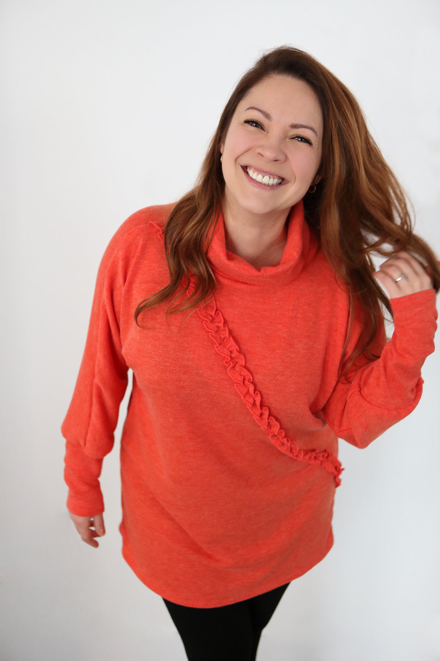 Chandail ample avec col | Liliane 2.0 (Pinkmuchacha)