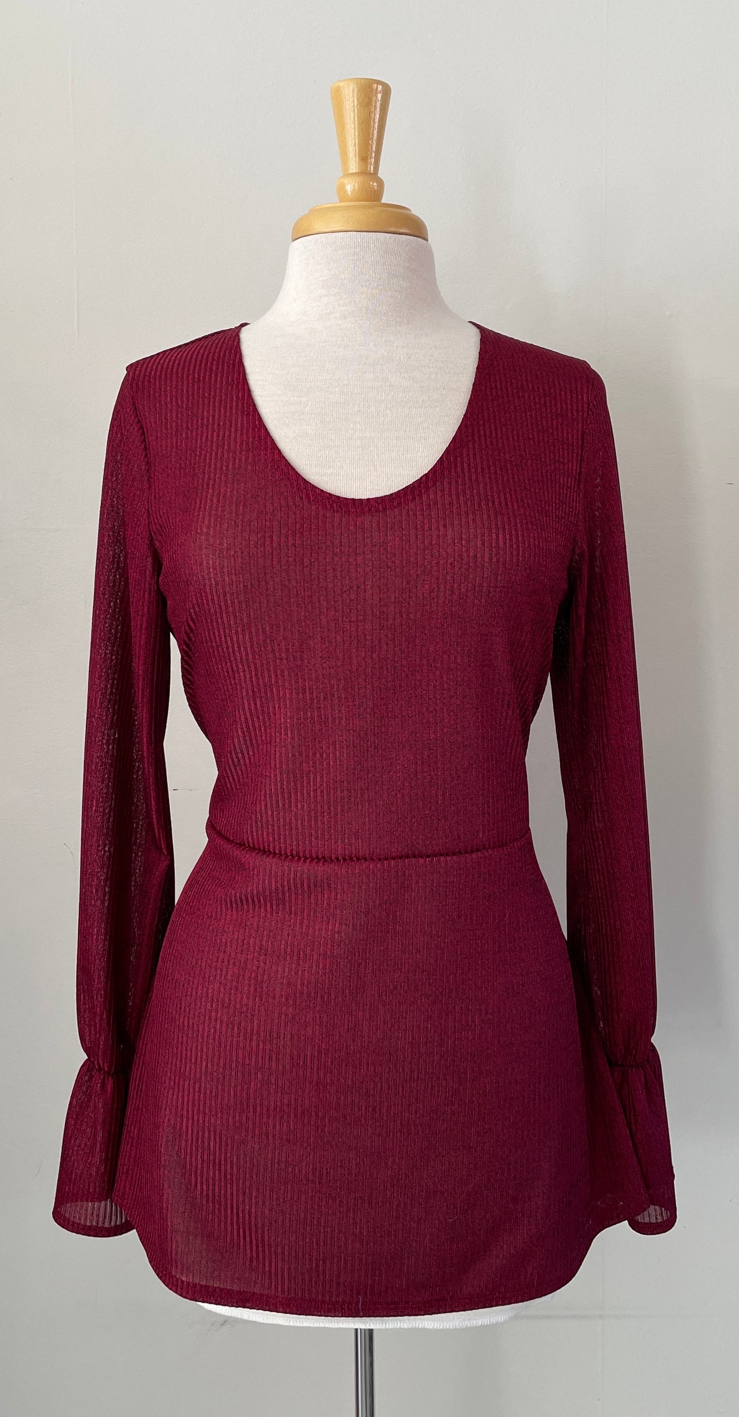 Haut manches longues et découpe | Basque (Pinkmuchacha)