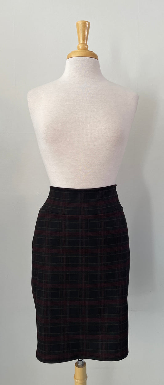 Jupe avec pince au dos, tissu à carreaux |  Jupe PKM 2.0 Carreaux (Pinkmuchacha)