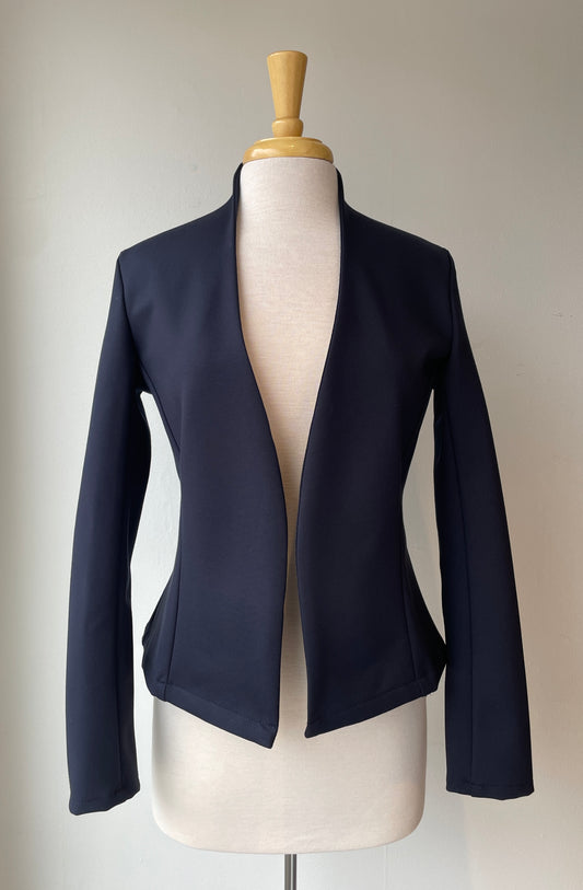 Veston col cygne marine | Camille (Pinkmuchacha)