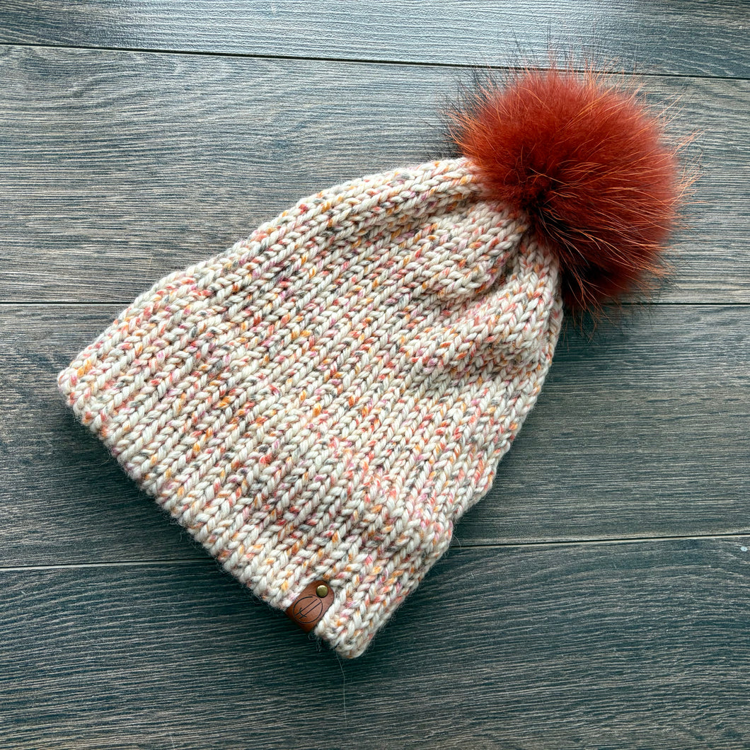 Tuque avec pompon Hélènou