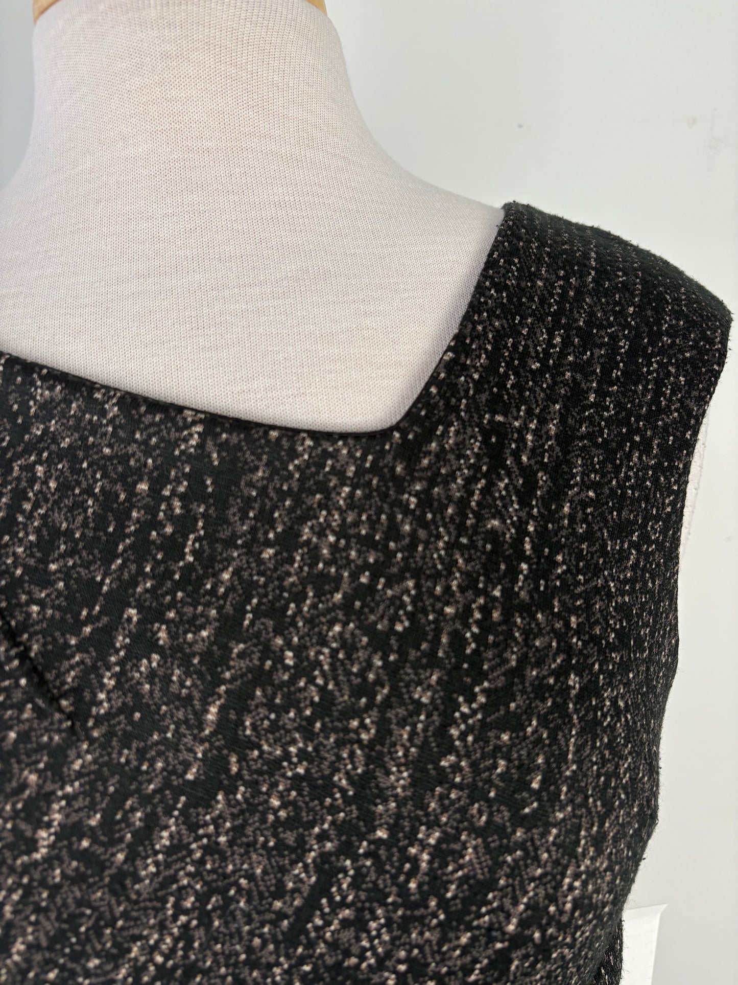 Robe droite mouchetée | ETHE-06 (M)