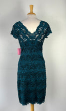 Charger l&#39;image dans la galerie, Robe dentelle, teal peerrlée | NMIL-15 (M)
