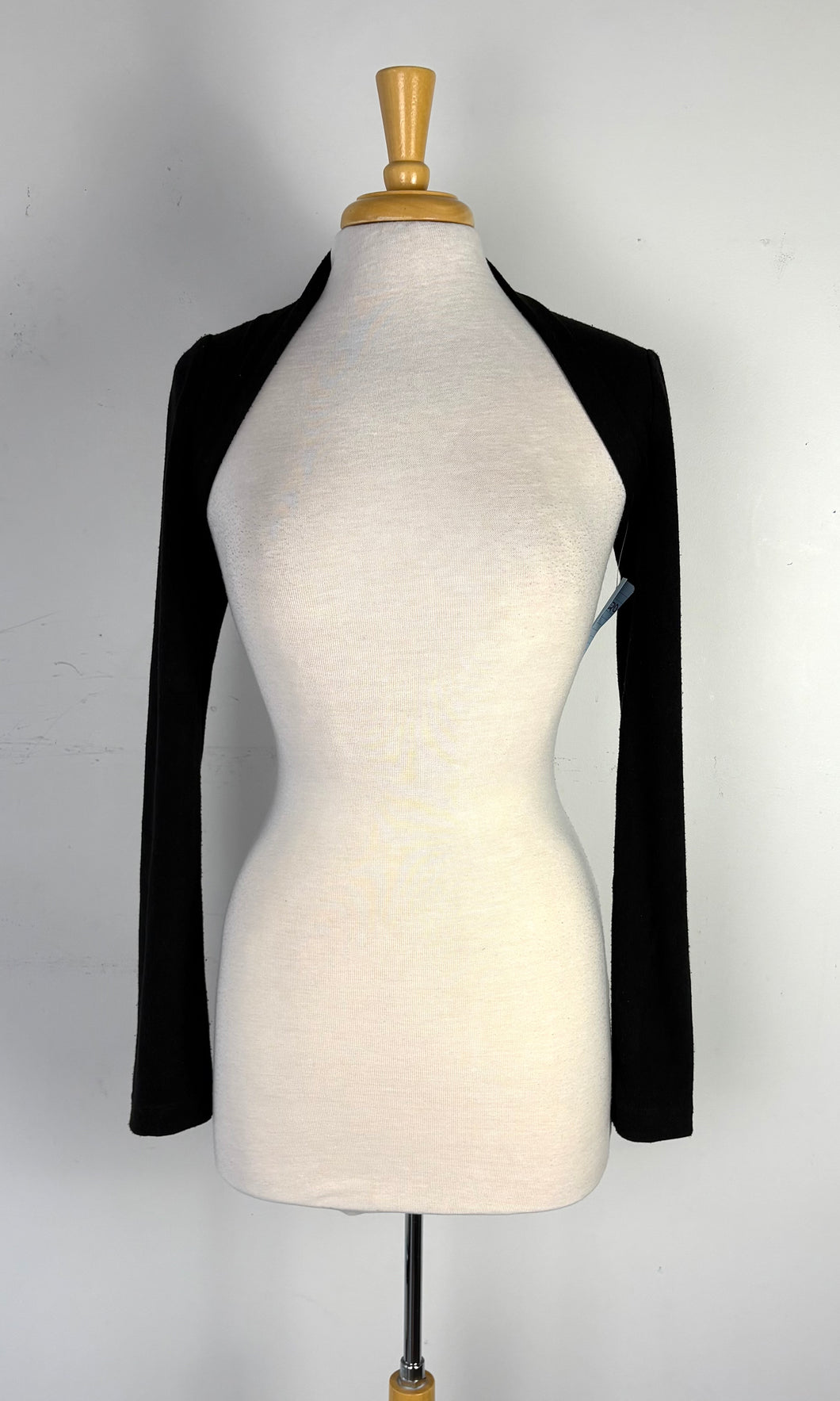 Boléro noir manche longue | MKHA-20 (XS)