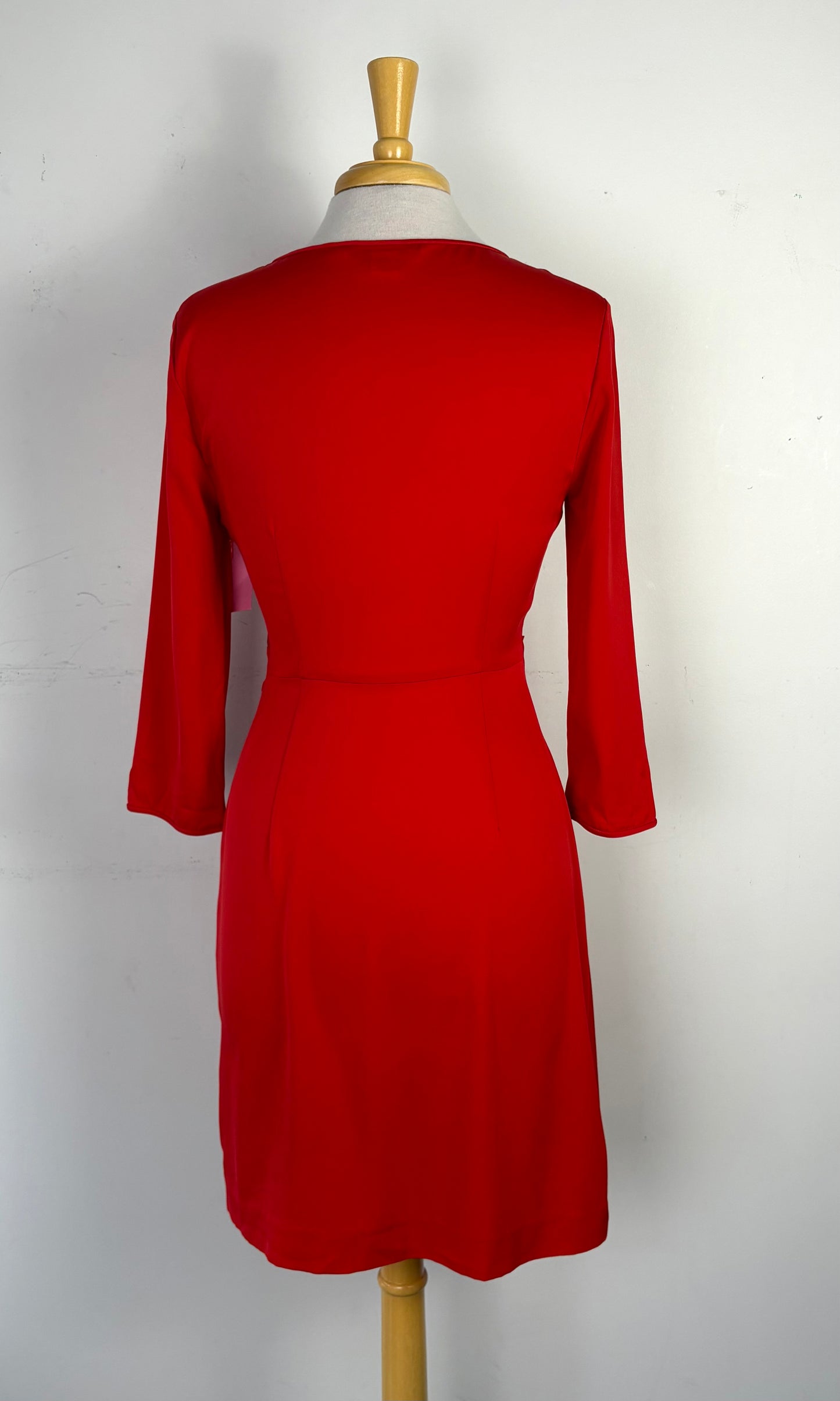 Robe vermillon, manche longue | NMIL-13 (6 ans)