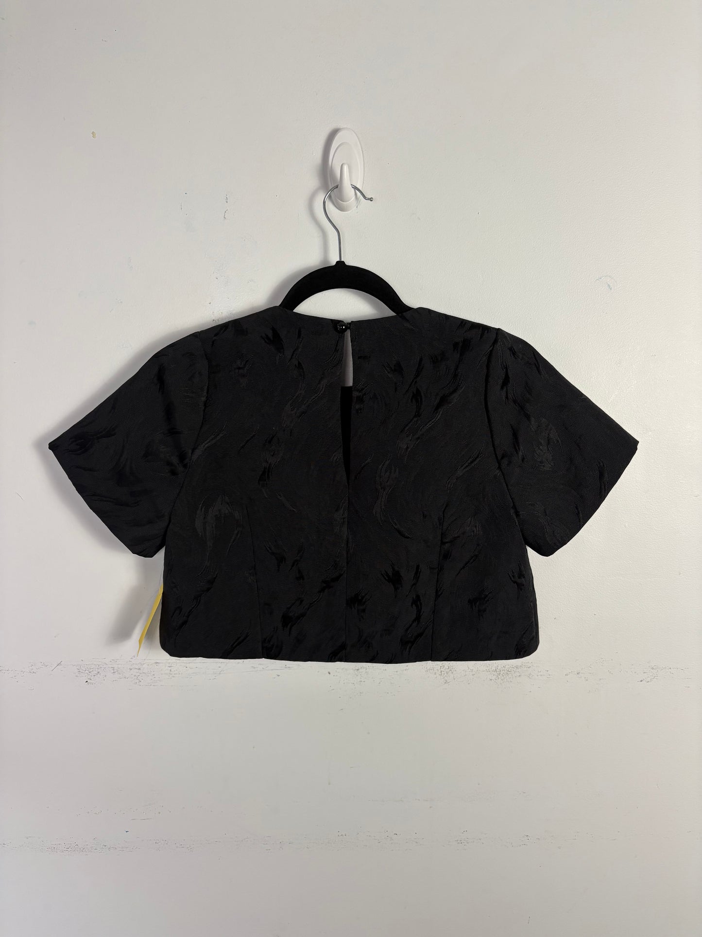 Haut court, manche courte noir | GTRE-04 (S fait petit)