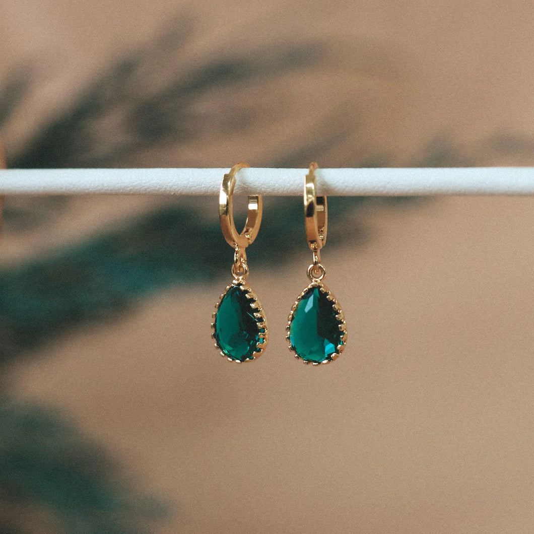 Boucles d’oreilles Dipo Émeraude(Horace)