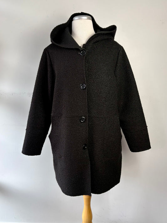 Veste capuchon noir | KLAV-10 (XL)