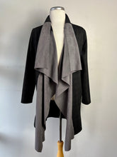 Charger l'image dans la galerie, Veston long panneaux devant gris | FTHI-32 (M)
