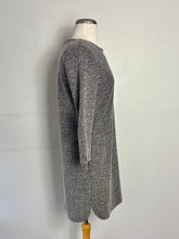 Charger l'image dans la galerie, Robe grise chinée manche longue | DPOU-05 (S)
