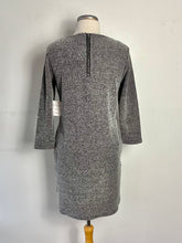 Charger l'image dans la galerie, Robe grise chinée manche longue | DPOU-05 (S)
