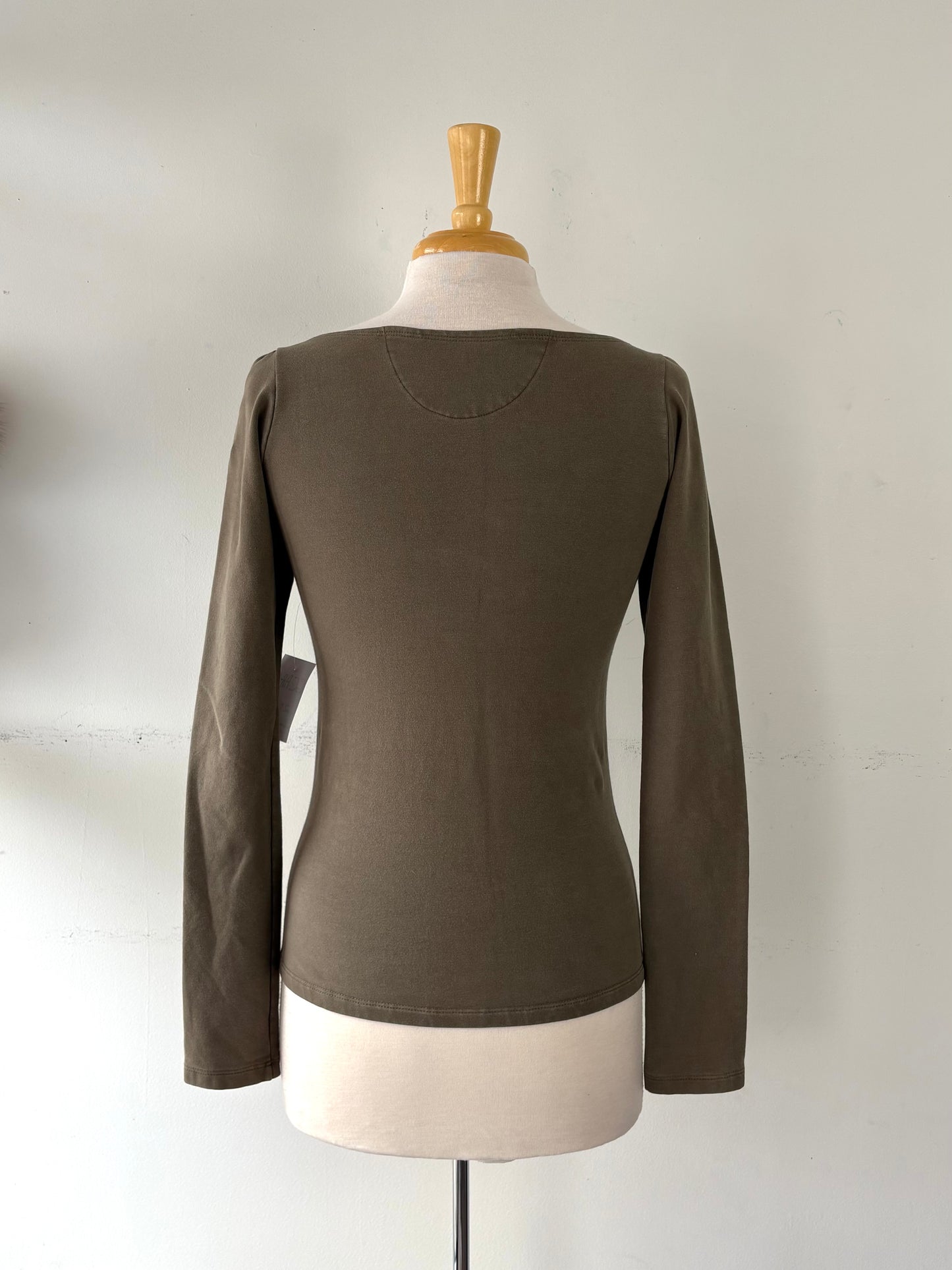 Chandail kaki manche longue | GCAR-14 (S fait XS)