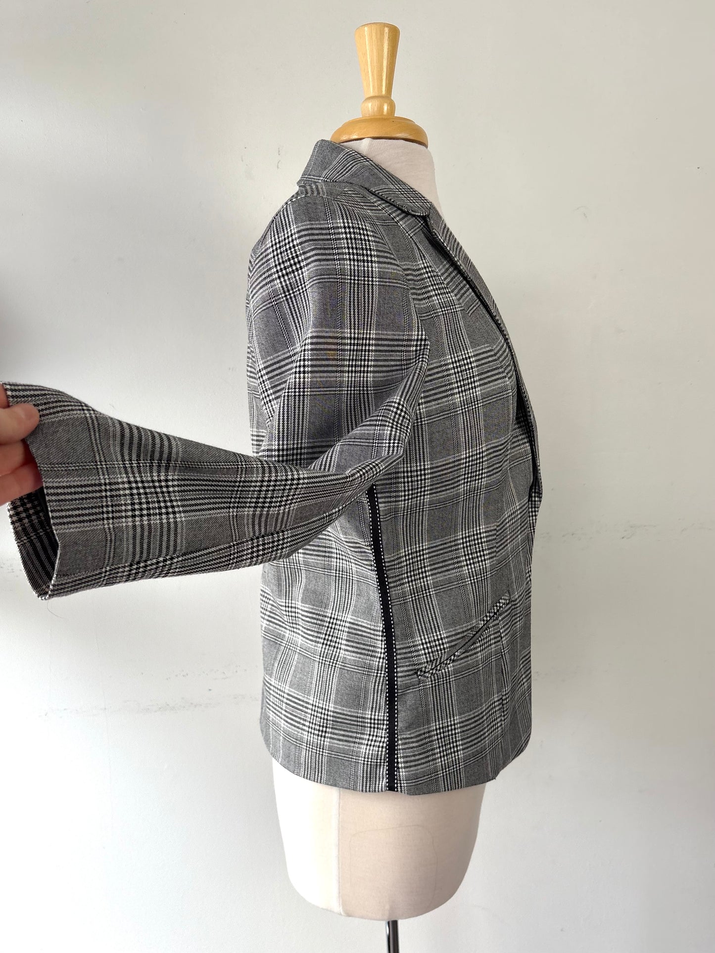 Veston gris/blanc | PINK-400 (11 ans)