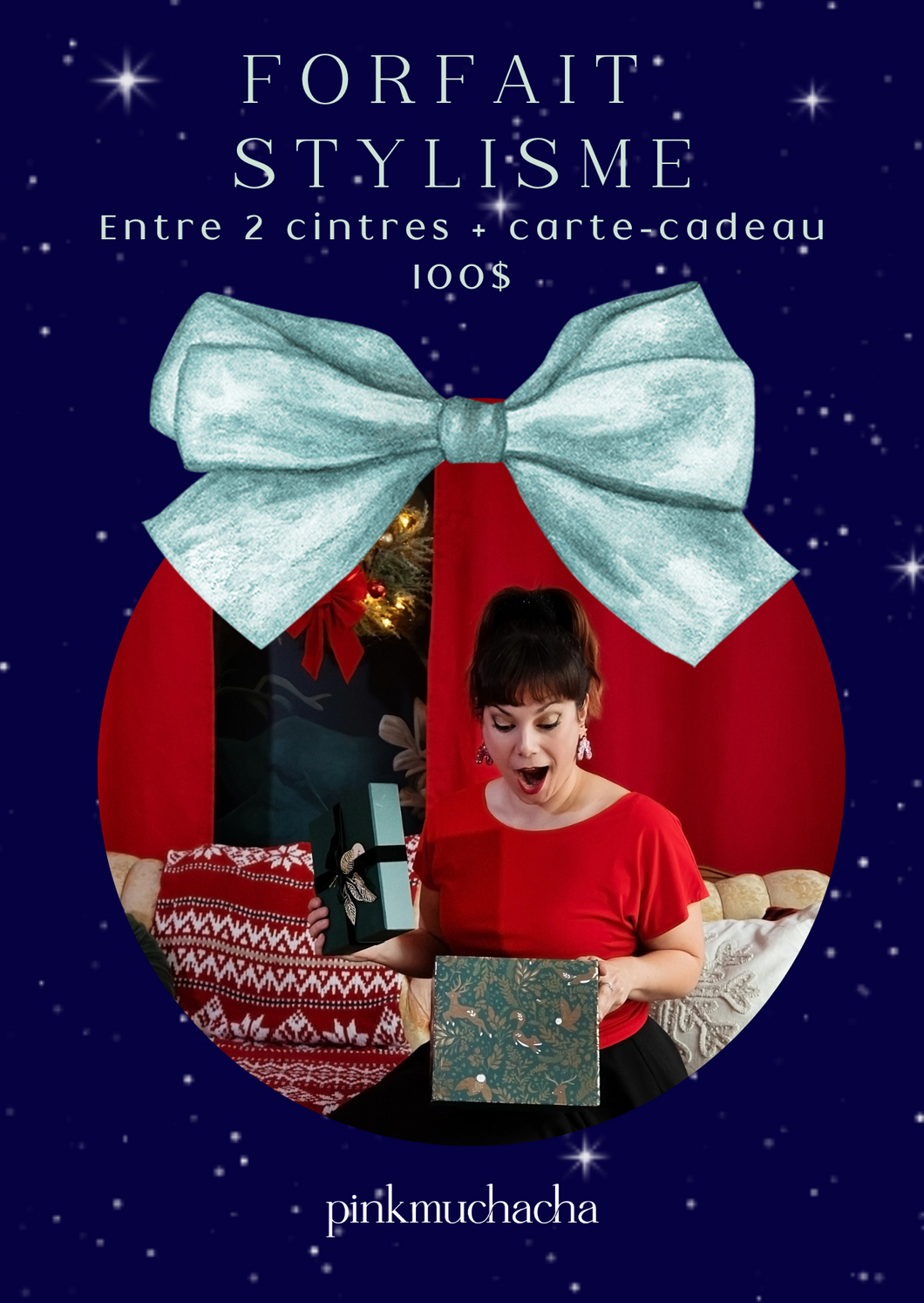 Forfait de stylisme Noël 2024