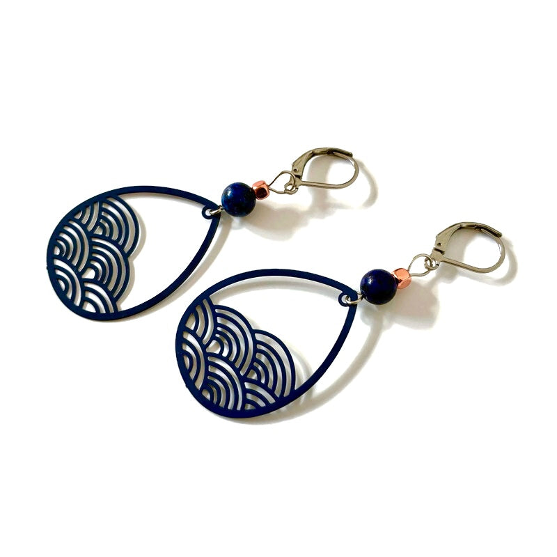 Boucle d'oreilles | La Falaise | Alix et Coco