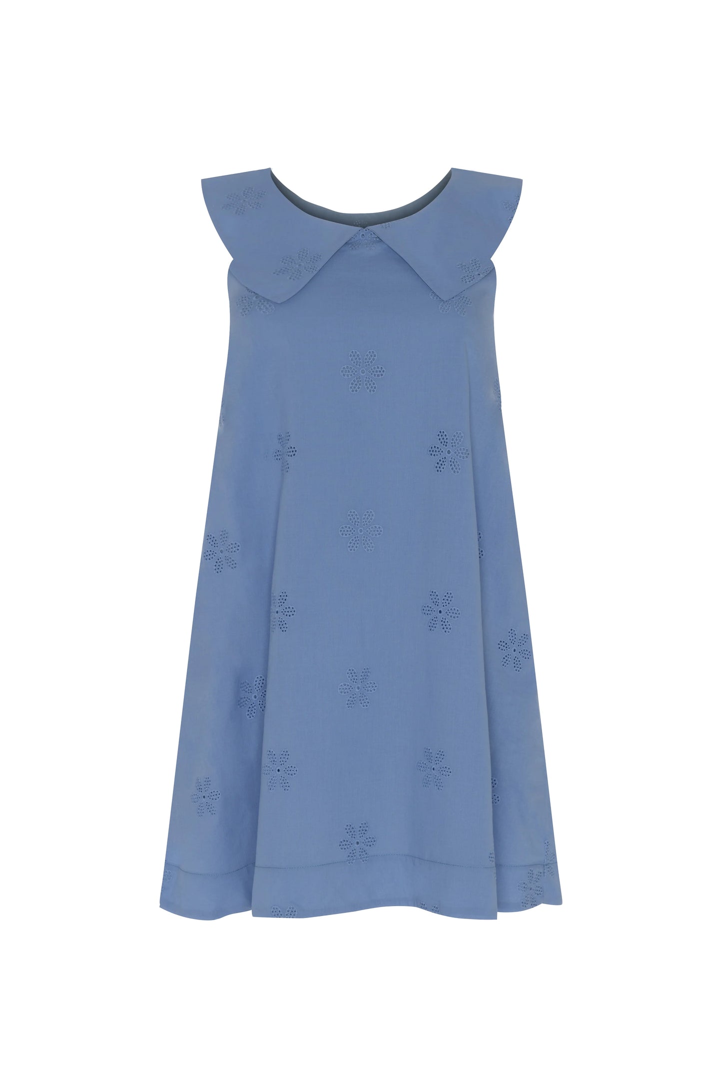 Robe évasée à col claudine | Clémence | Marigold