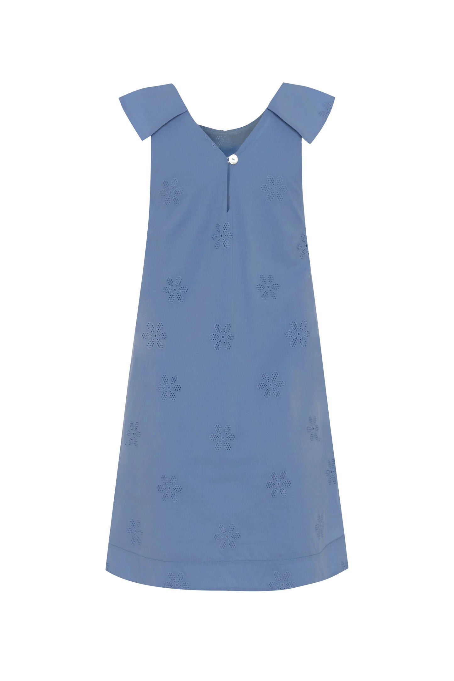 Robe évasée à col claudine | Clémence | Marigold