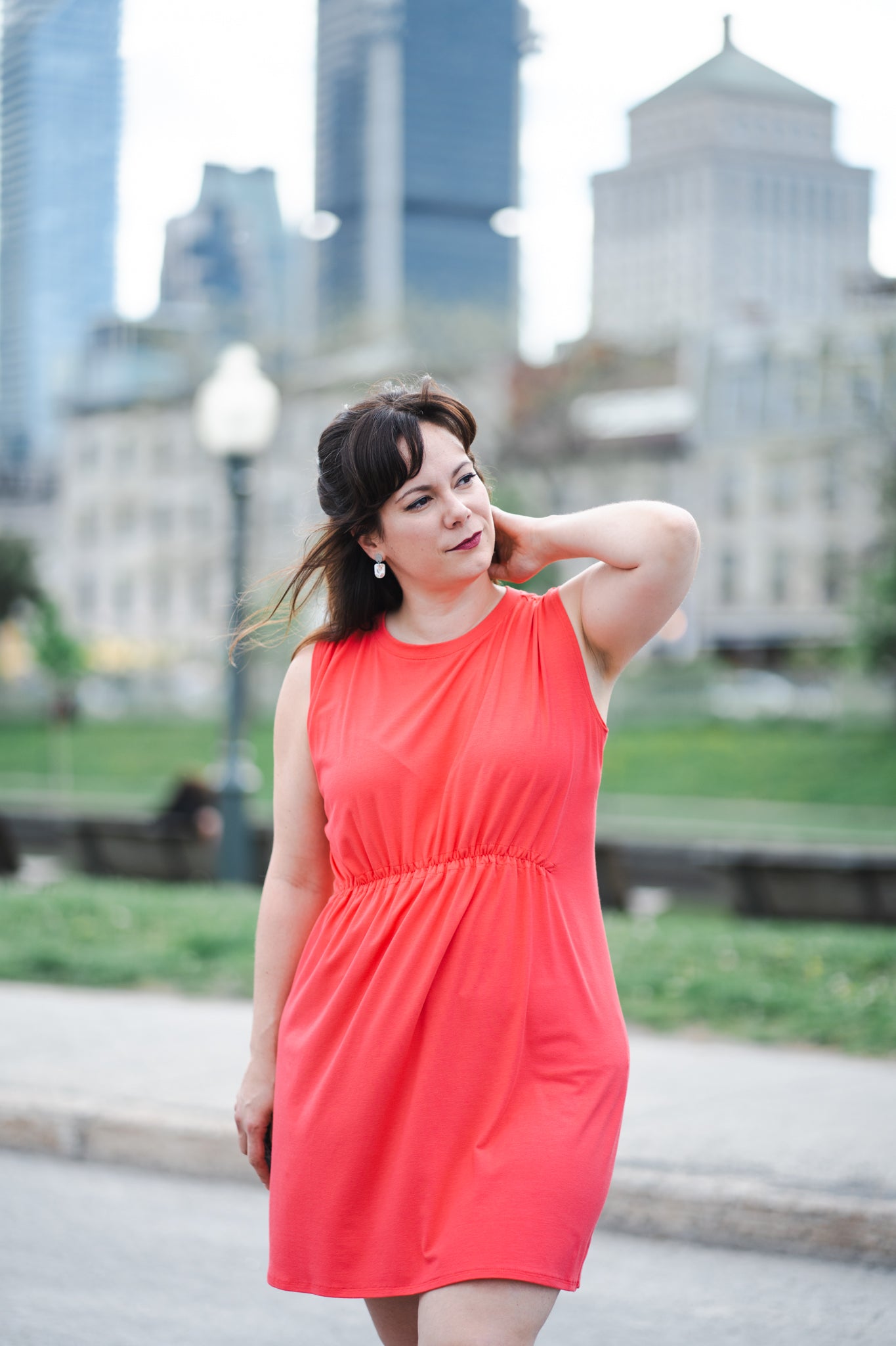 Robe d'été confortable, sans manche | Victoire (Pinkmuchacha)