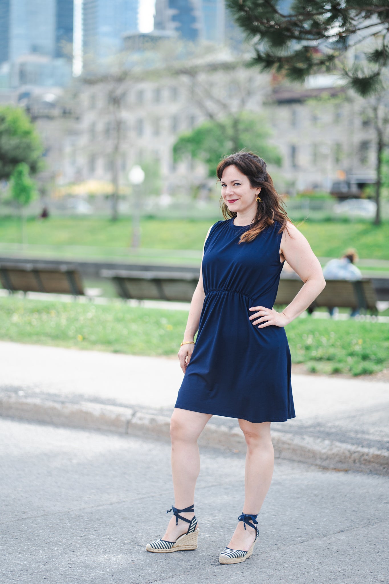 Robe d'été confortable, sans manche | Victoire (Pinkmuchacha)