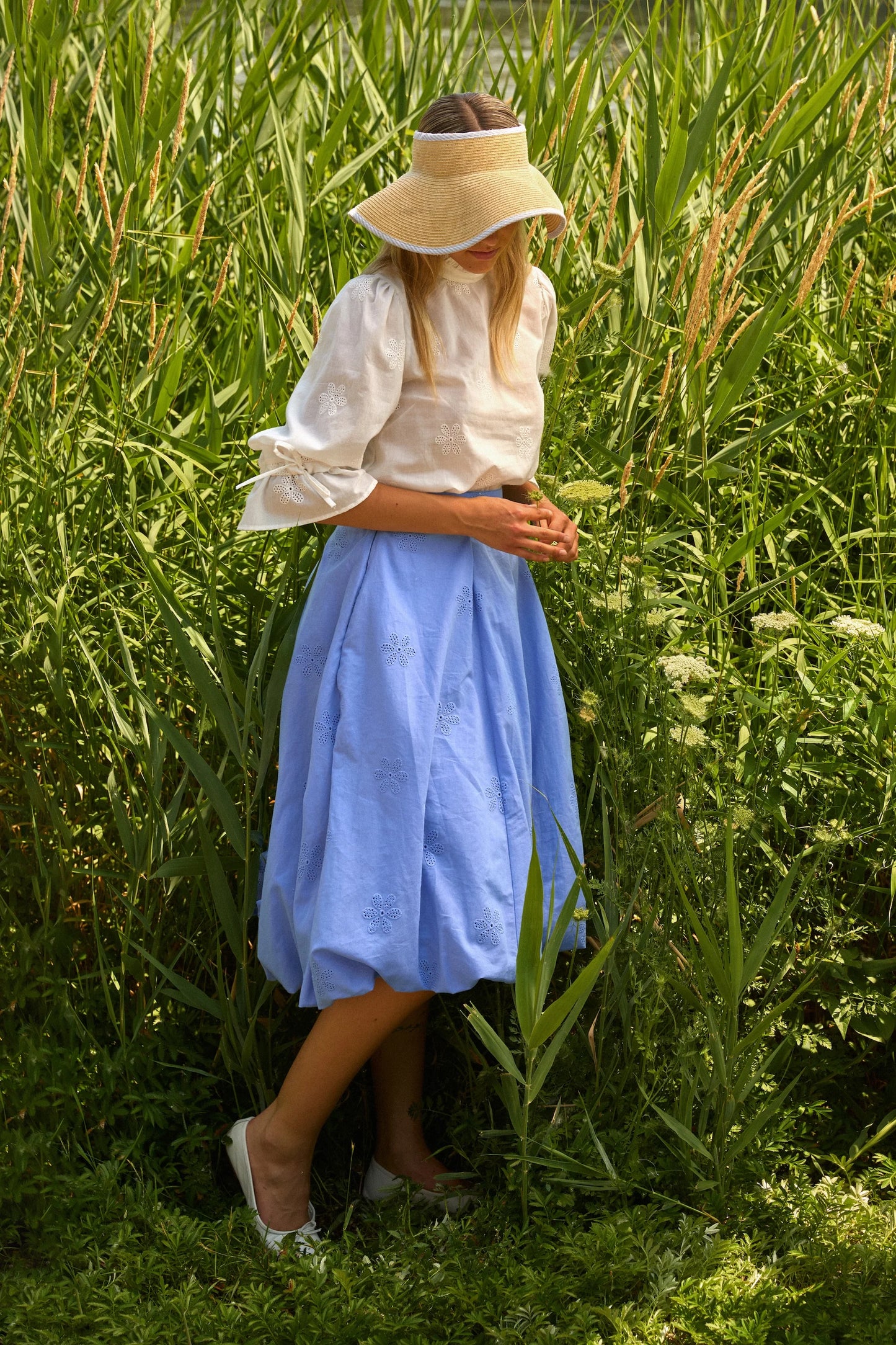 Haut à manches bouffantes | Suzie | Marigold