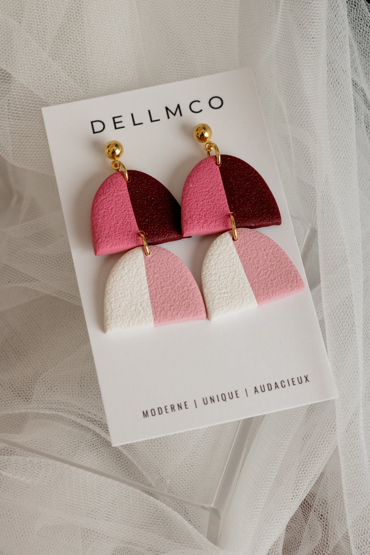 Boucles d'oreilles |Névé| Dellmco
