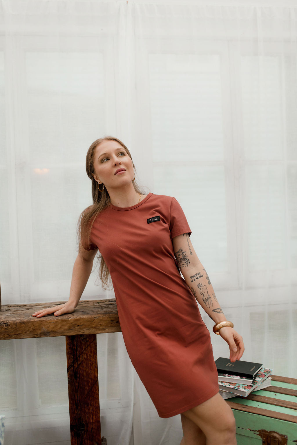 Robe | Robe t-shirt classique | Louve