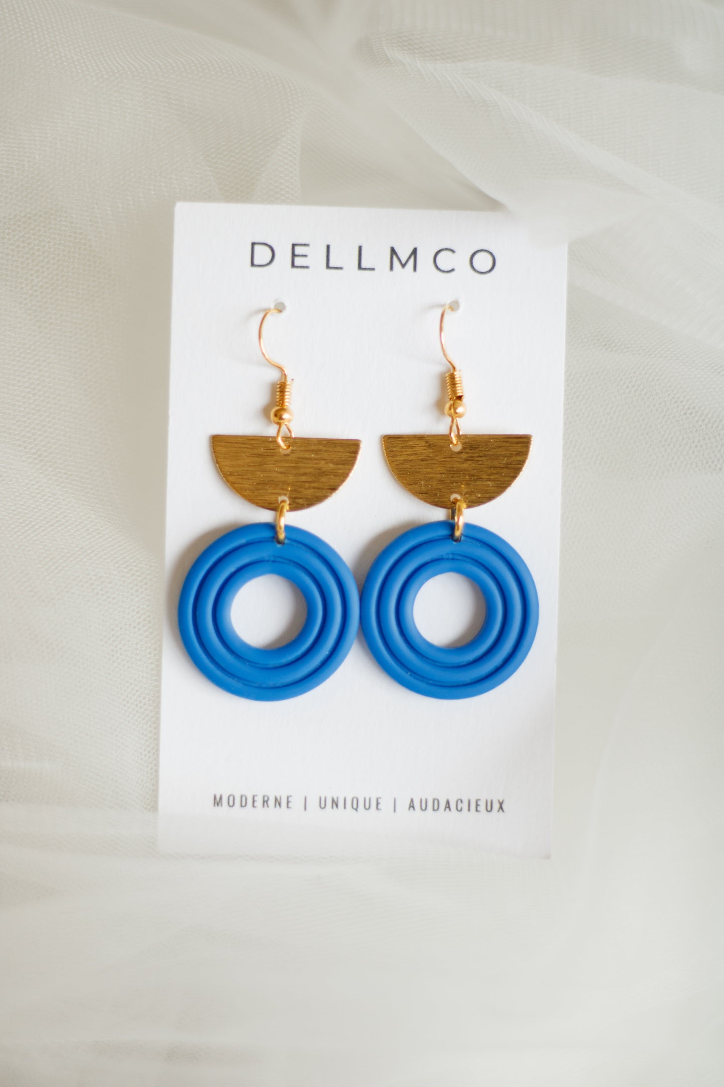 Boucles d'oreilles |Rosalie | Dellmco