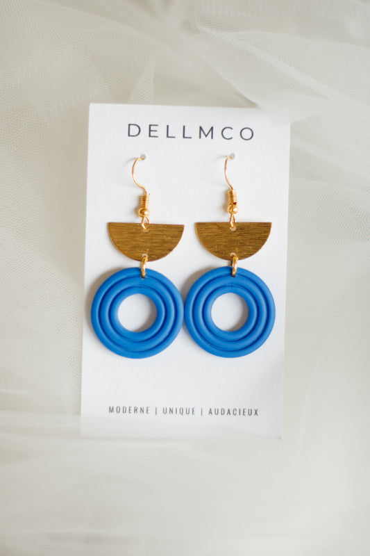 Boucles d'oreilles |Rosalie | Dellmco